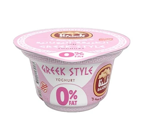 Baladna Plain Greek Yoghurt 0% Fat 150 gm