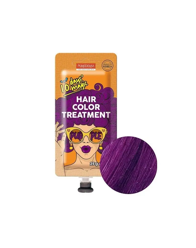 Purederm Hair Color Treatment Purple - view 3