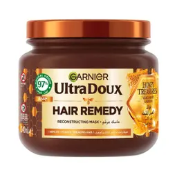 Garnier Ultra Doux Honey Treasures Restructuring Hair Remedy Mask for Damaged Hair 340 ml