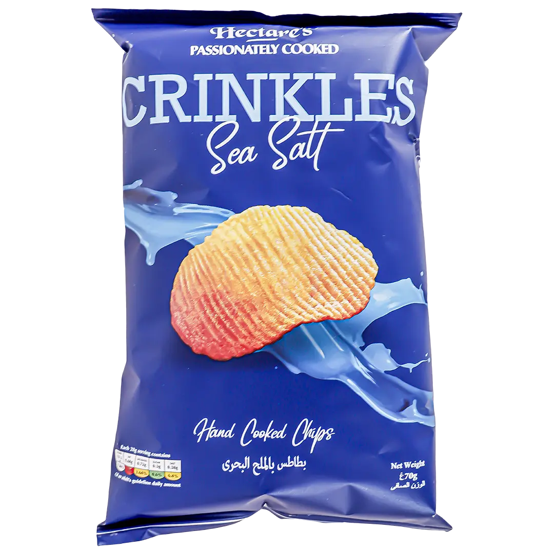 Hectare's Crinkles Chips Sea Salt 70 gm - view 1