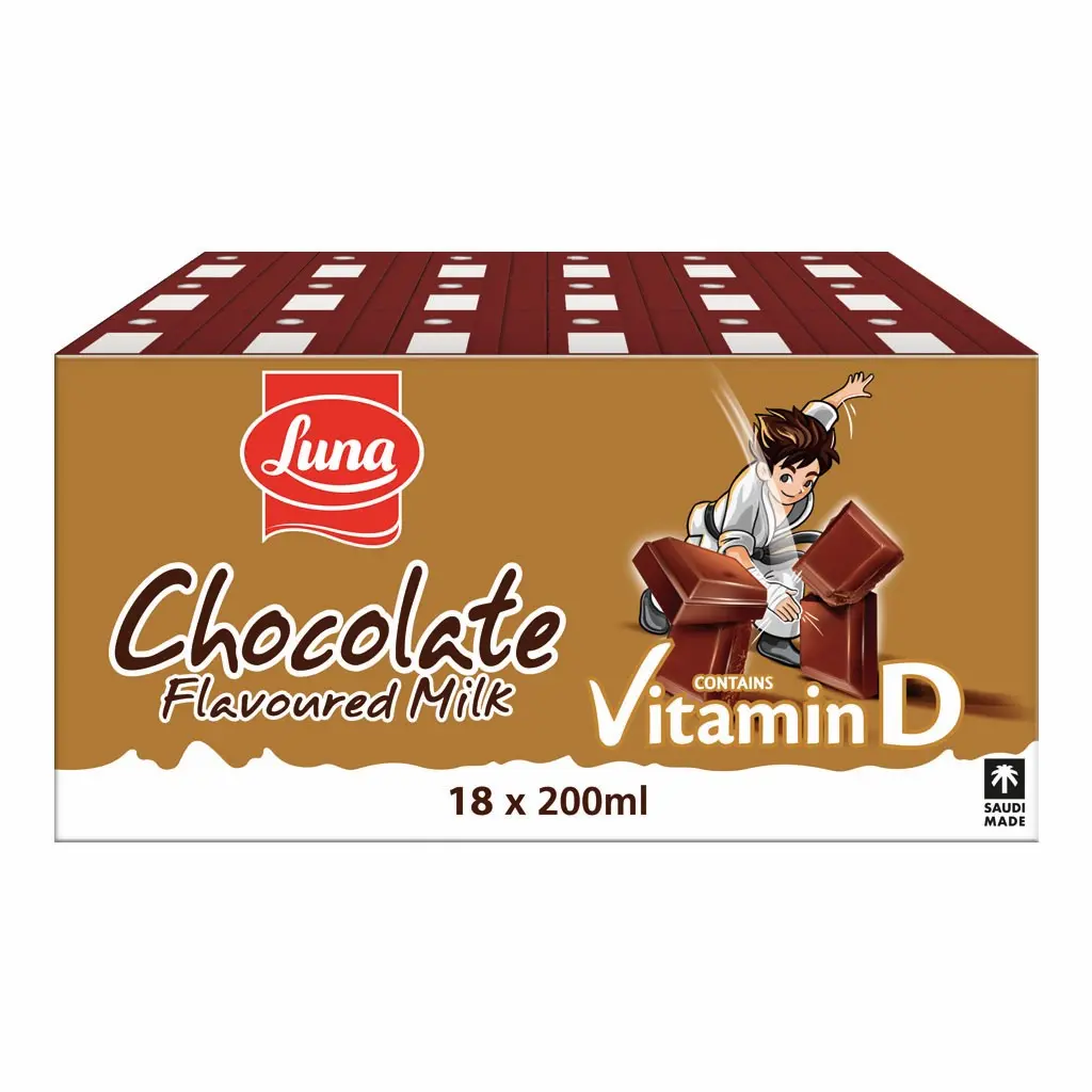 Luna Chocolate Flavoured Milk 18 pcs 200 ml - view 1