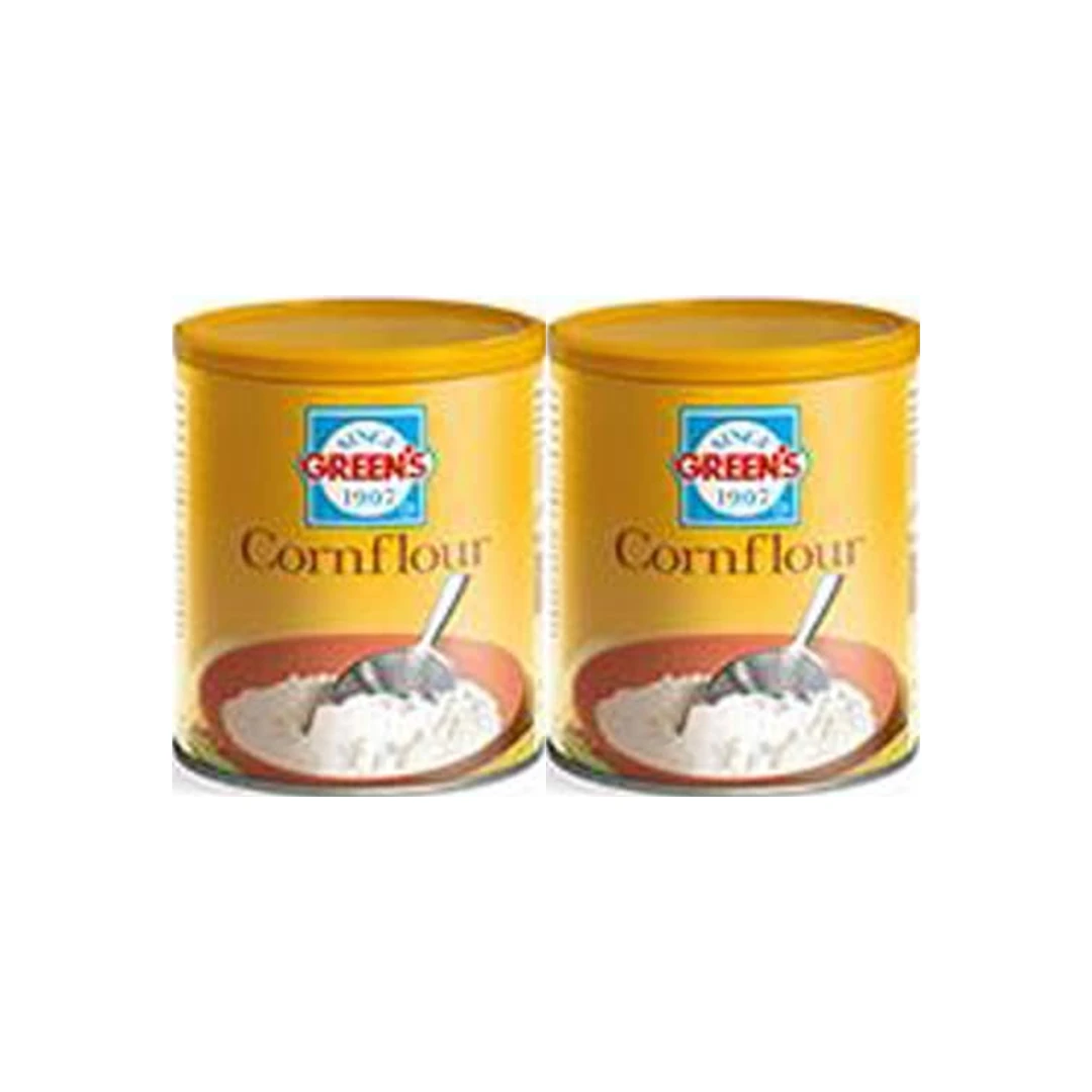 Green's Corn Flour Powder Tin 2pcs 400 gm SP