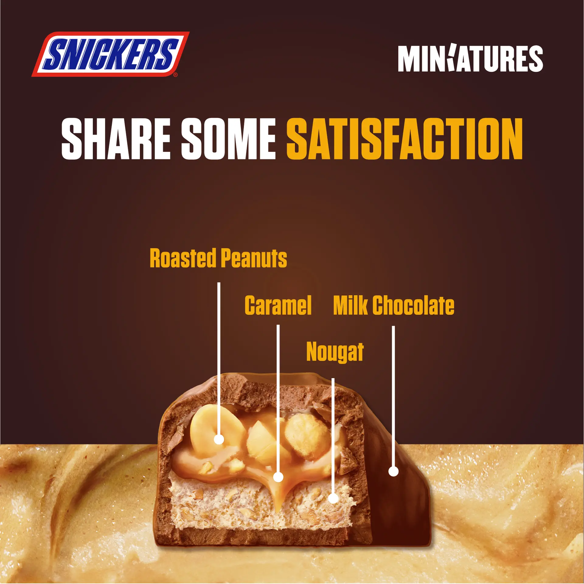Snickers Chocolate Miniatrures 150 gm - view 8