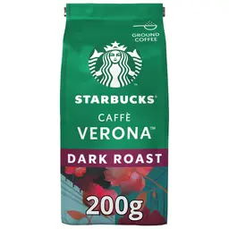 Starbucks Caffè Verona Dark Roast Ground Coffee 200 gm Bag