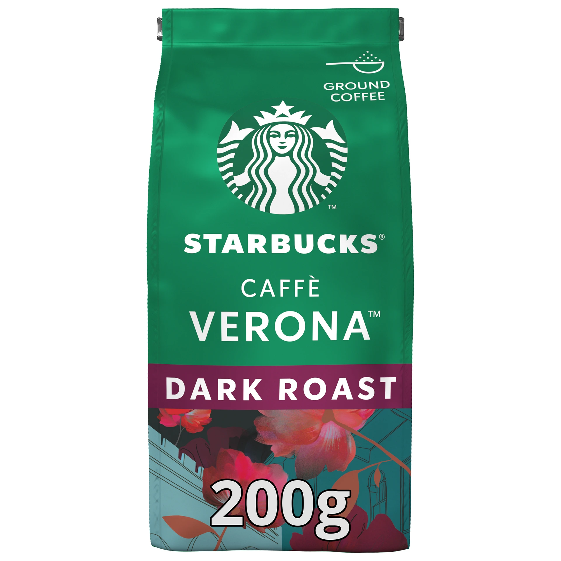 Starbucks Caffè Verona Dark Roast Ground Coffee 200 gm Bag
