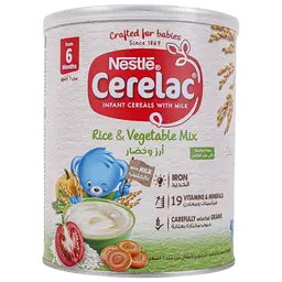 Cerelac Rice and Vegetable Mix 350 gm