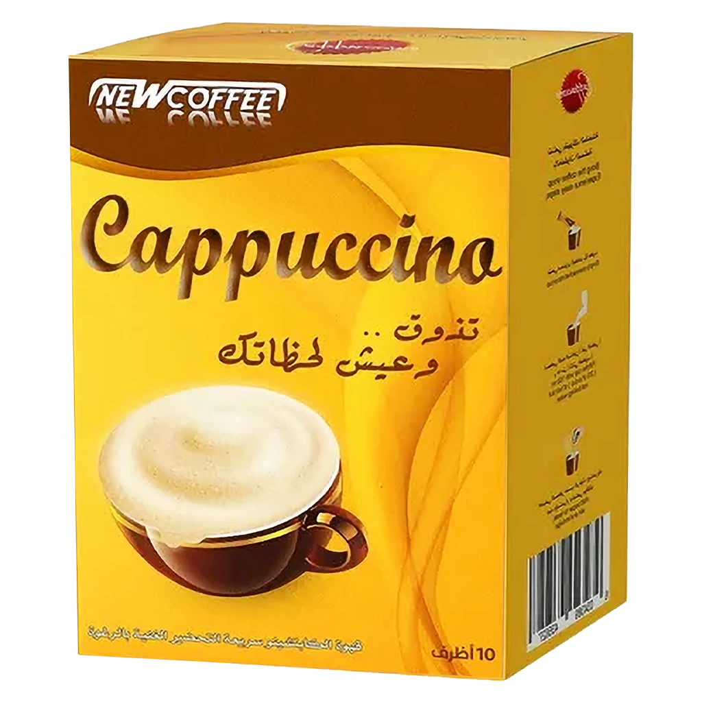 نيو كوفي كابتشينو 10 اظرف 12.5 جم