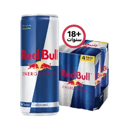 ريد بول مشروب الطاقة 250 مل × 4