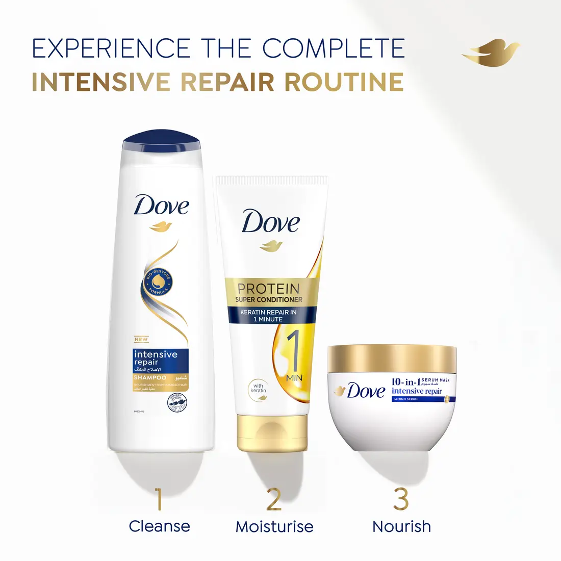 Dove 10 In 1 Serum Mask Intensive Repair 220ml - view 7