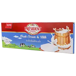 President Squares Cheese 12 pcs 168 gm