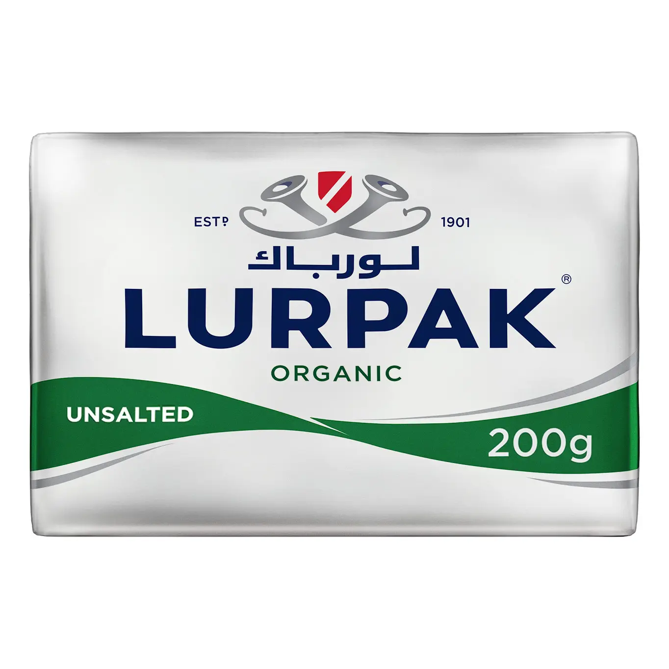 lurpak Organic Unsalted Butter 200 gm - view 1
