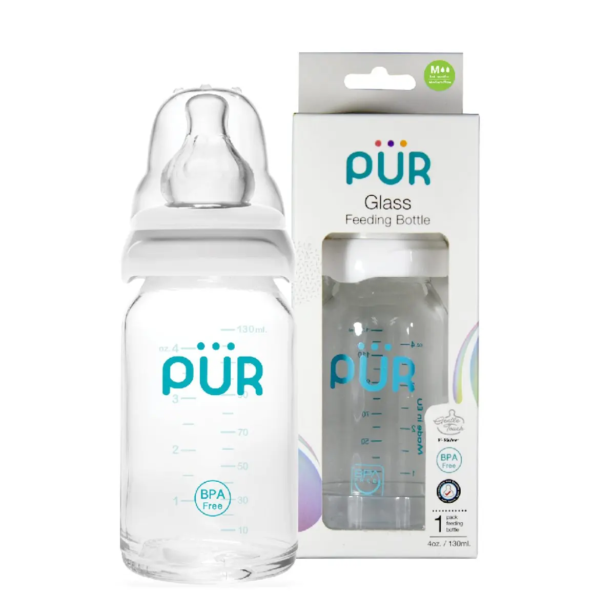 Pur Glass bottle 4Oz/130 ml  - view 5