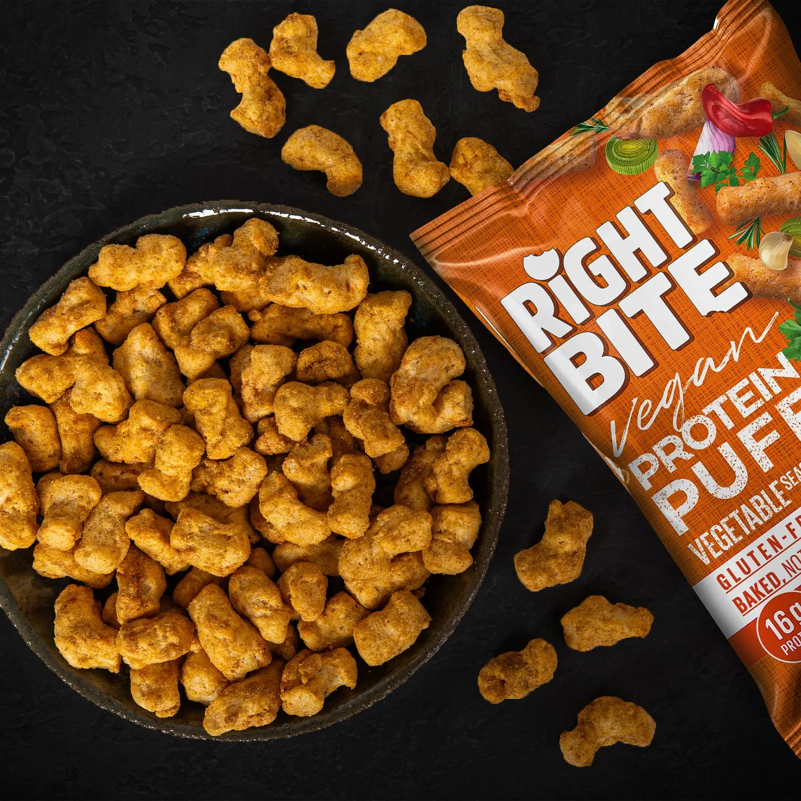 Right Bite Protein Puff Veggie Mix 50  gm - view 7