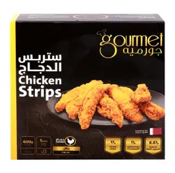 Gourmet Crispy Chicken Strips Reg 400 gm