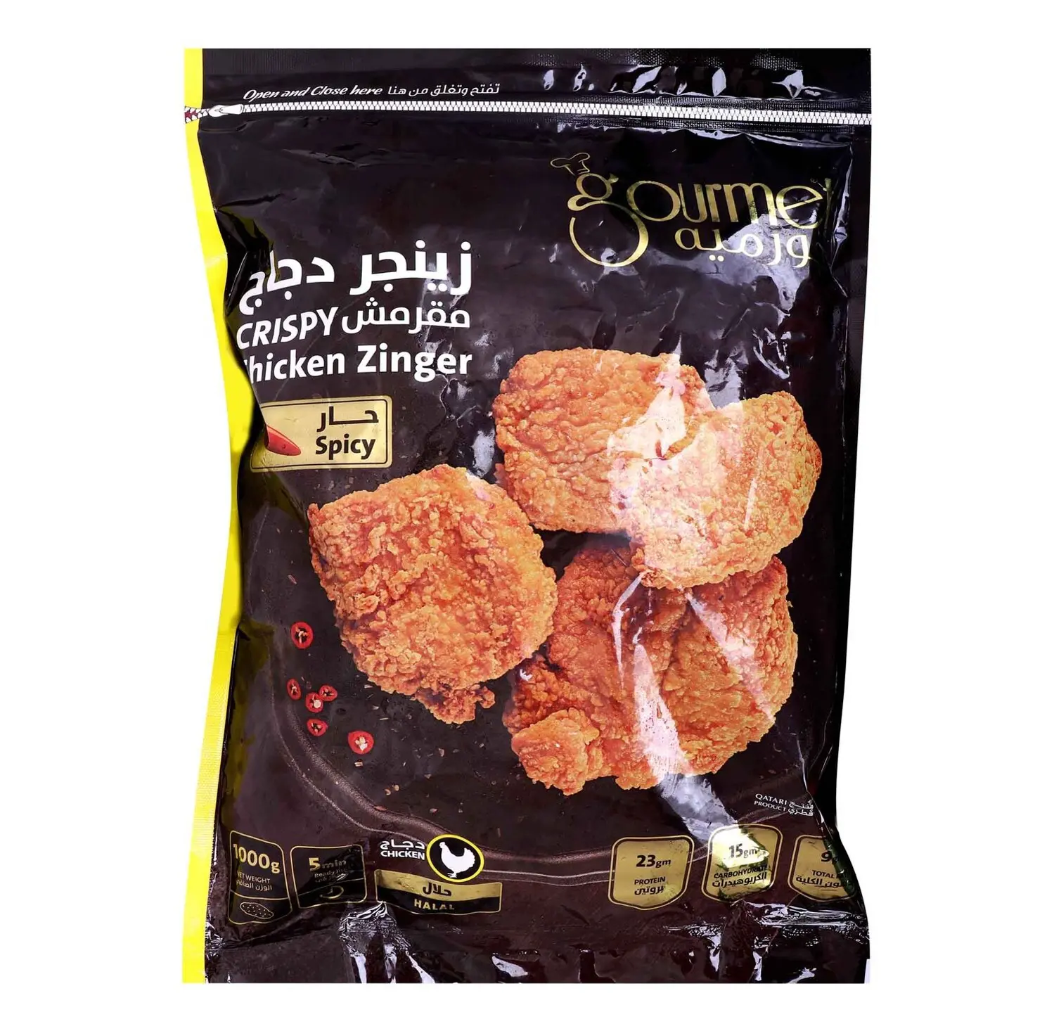 Gourmet Breaded Chicken Zinger Spicy 1Kg - view 1