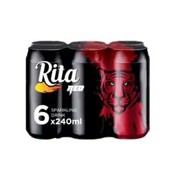  Rita Red Soft Drink 6 pcs 240 ml