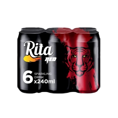  Rita Red Soft Drink 6 pcs 240 ml