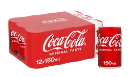 Coca Cola Soft Drink 12 pcs  (10+2 FREE) 150 ml 
