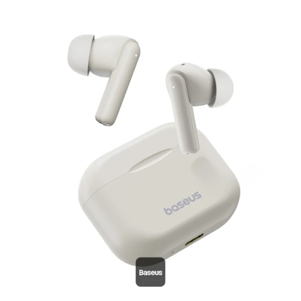 Baseus TWS Bowie E17 Dual-ENC Bluetooth Earbuds White