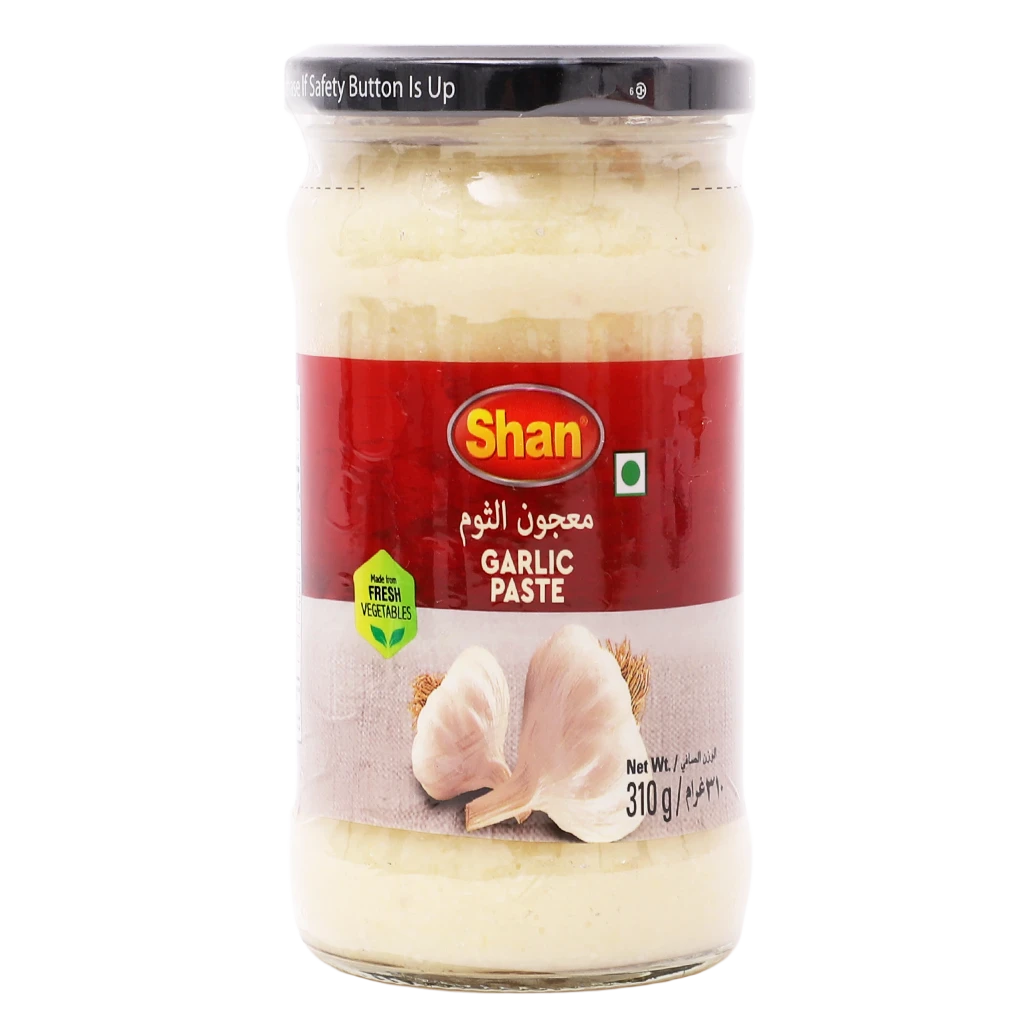 Shan Garlic Paste Glass Jar 310 gm