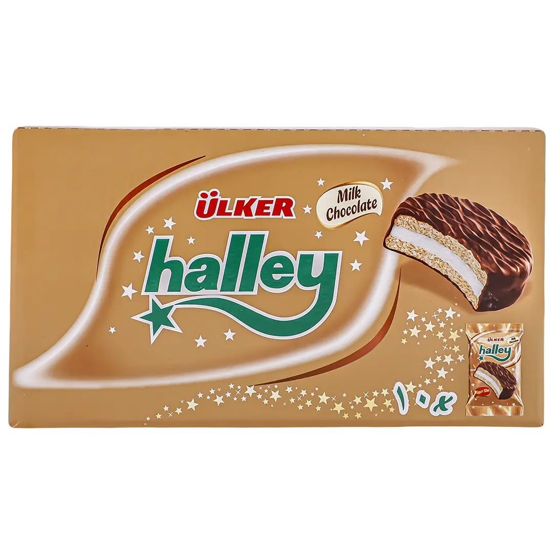Ulker Halley Chocolate Sandwich With Marshmallow 10 pcs 26 gm - view 3