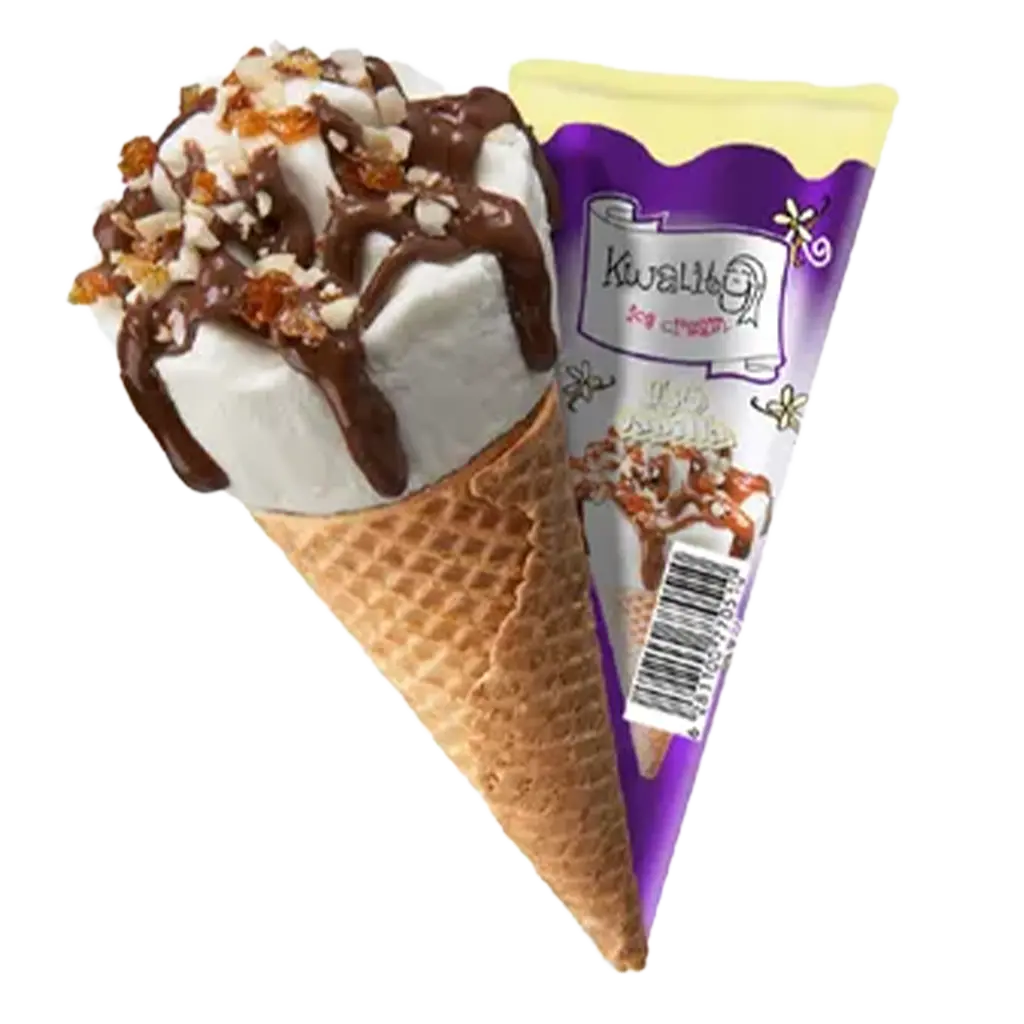 Kwality Ice Cream Vanilla Kone 150 ml - view 1