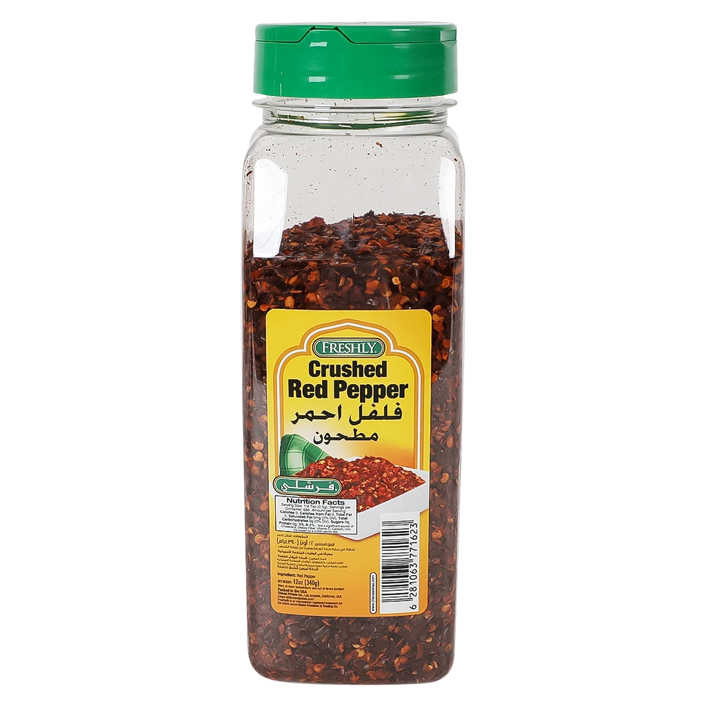 Freshly Crushed Red Pepper Flakes 340 gm 