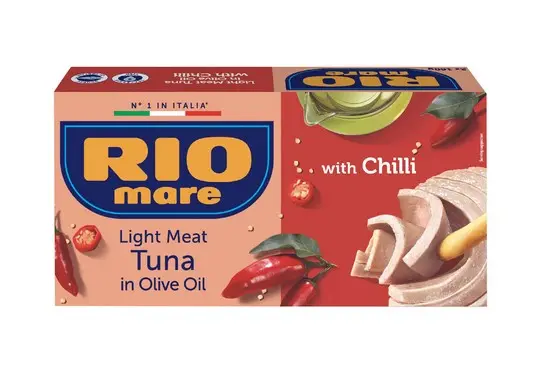 Rio Mare Light Meat Tuna In Olive Oil With Chili 160GmX2 - view 1