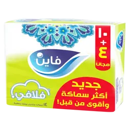 Fine Facial Tissues Fluffy 130X2Ply 10 Pcs+4 Free 