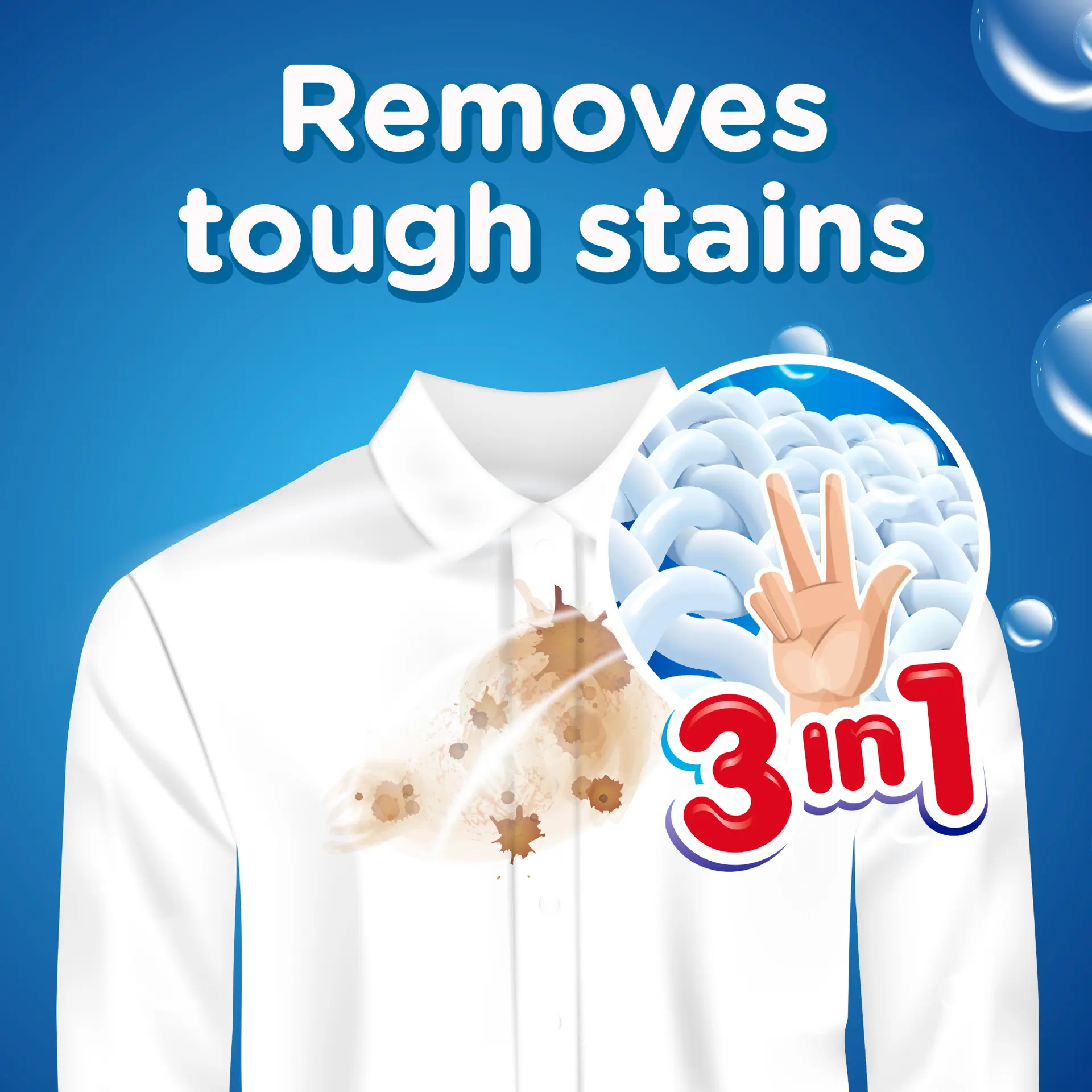 Bonux Original Powder Detergent 9kg - view 4