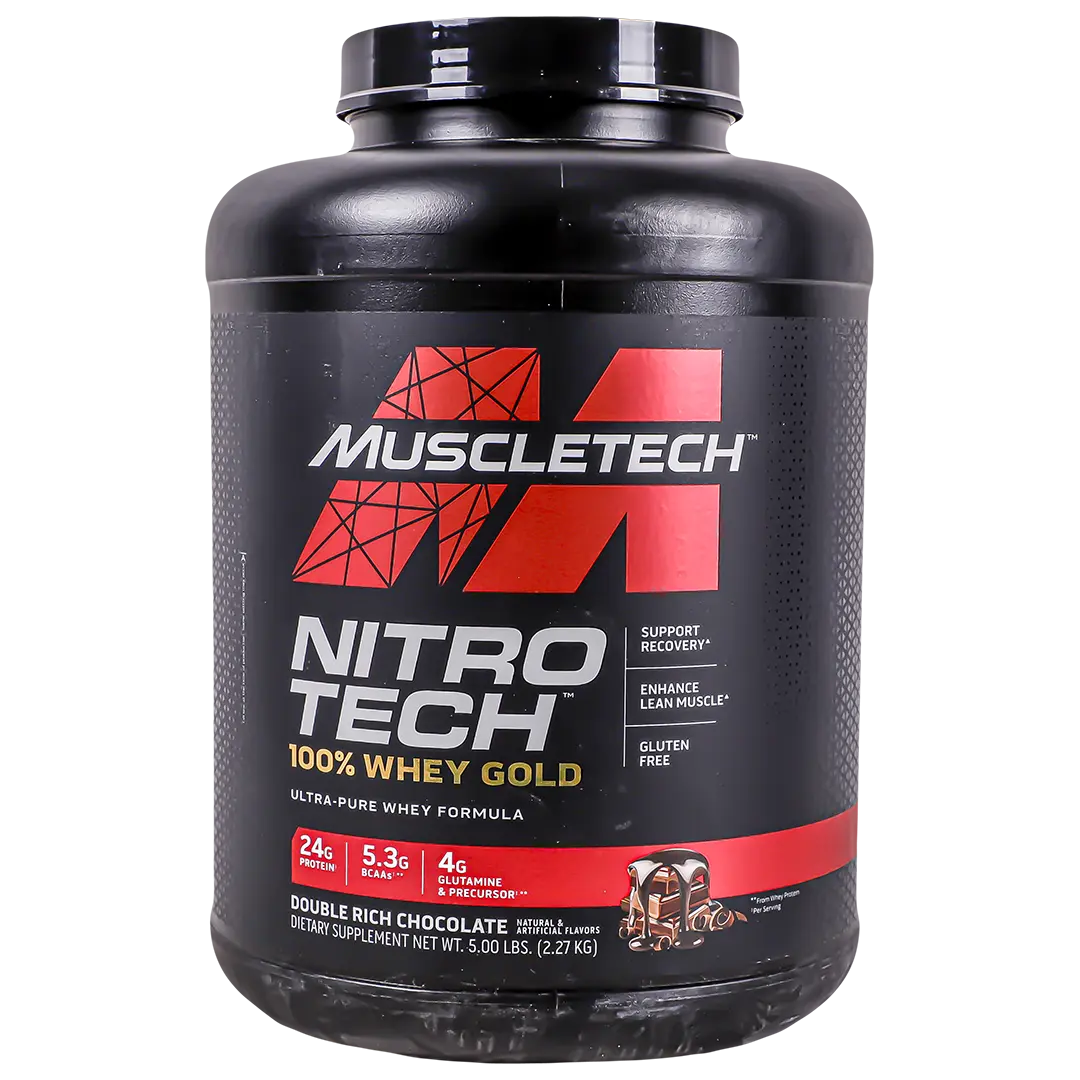 MuscleTech Nitro 100% Whey Gold Chocolate 5 lbs - view 1