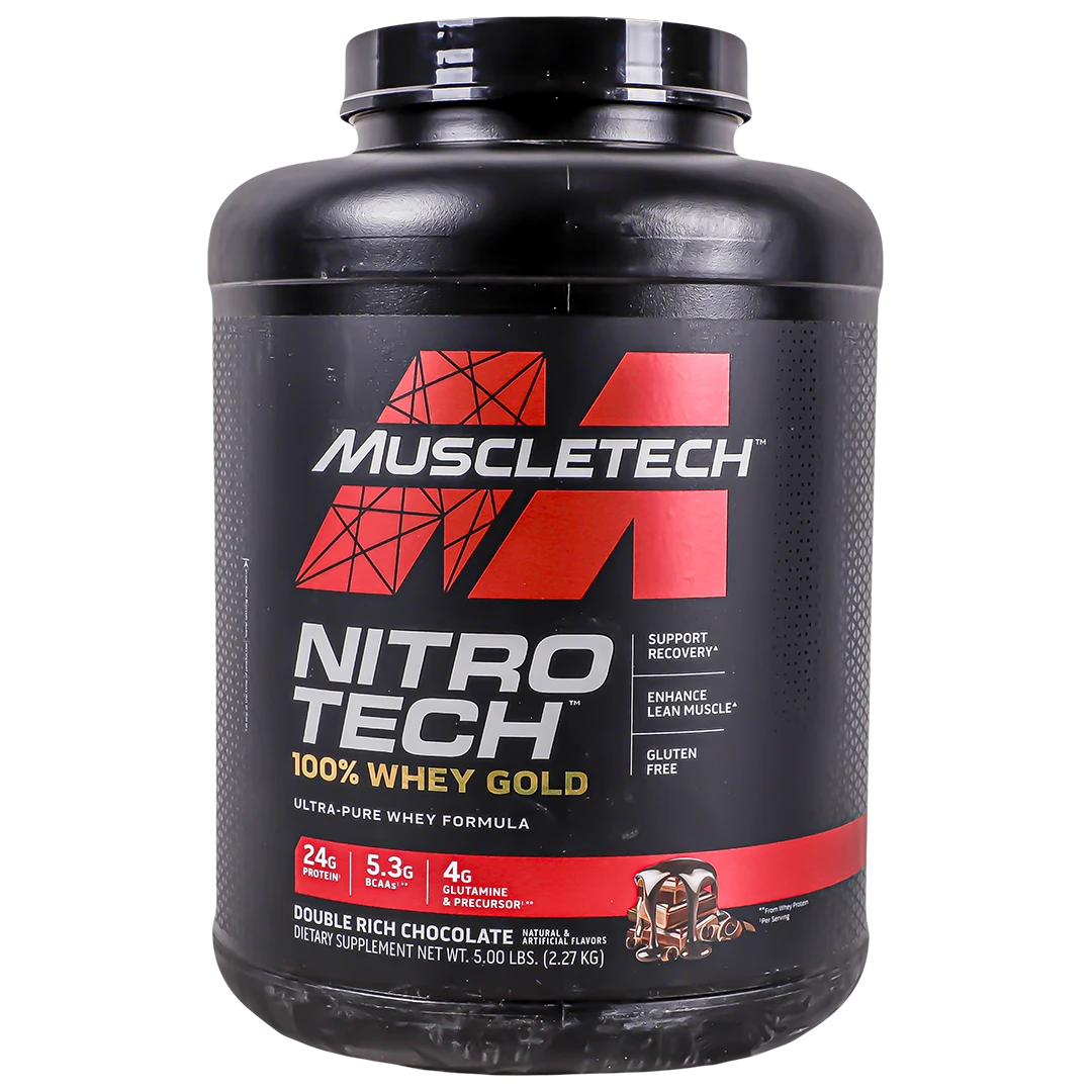 MuscleTech Nitro 100% Whey Gold Chocolate 5 lbs