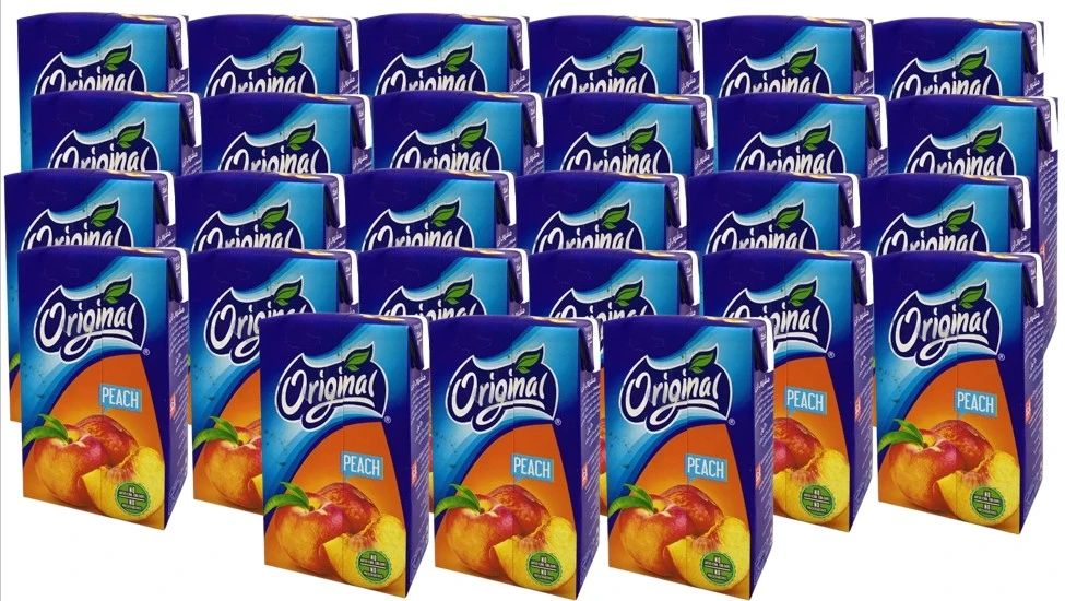 Original Peach Juice Tetra 250MlX27