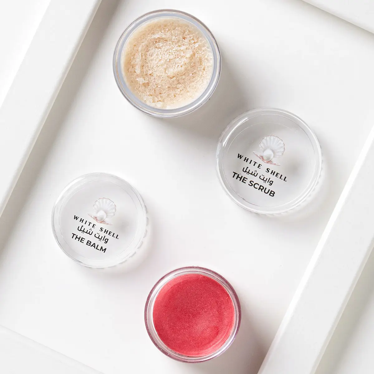 White Shell KIT Vanilla Lip Scrub 30 ml and Lip Balm Moisturizer with Aker Fassi 20 ml - view 3
