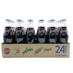Pepsi Diet Bottle 24 pcs 250 ml