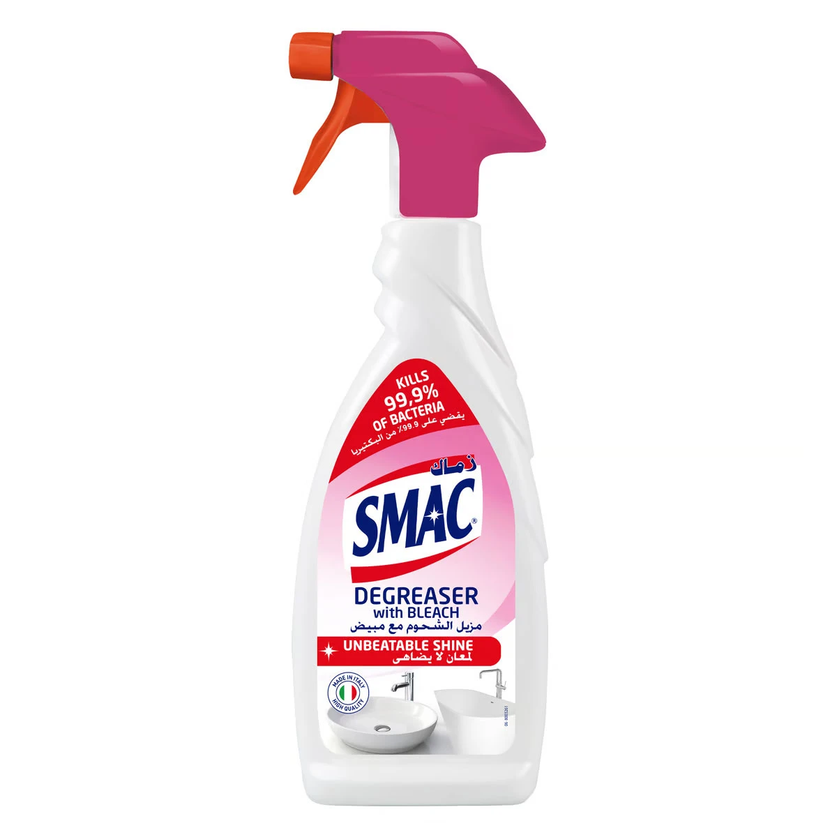 Smac Degreaser with Bleach 650 ml 