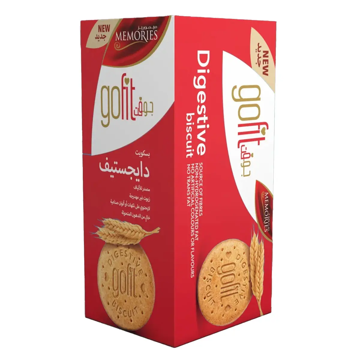 Memories gofit Digestive Biscuit 250 gm - view 1