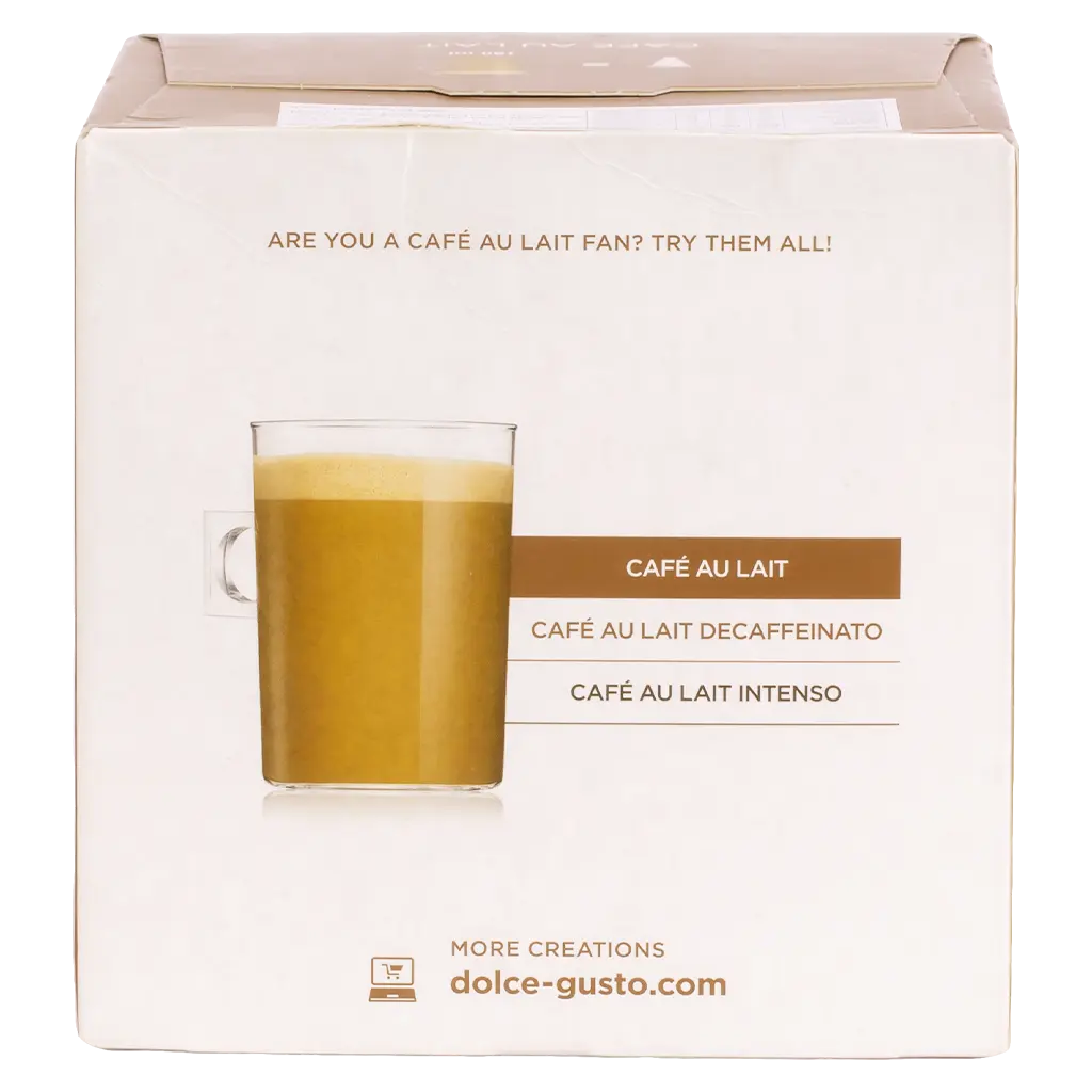 Nescafe Dolce Gusto Cafe Au Lait Xl 30 Pods - view 3