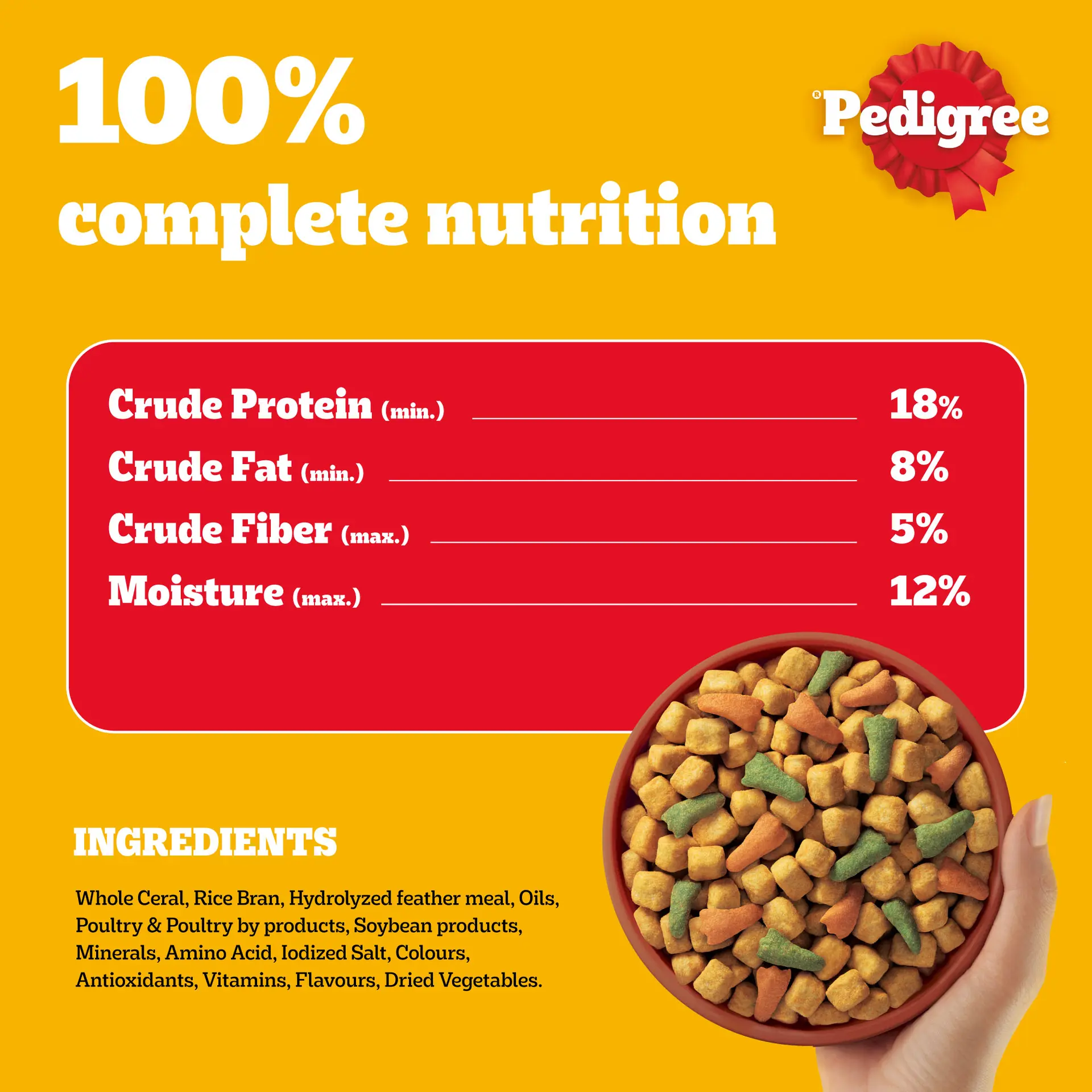 Pedigree Chicken and Vegetables 3 kg - view 6