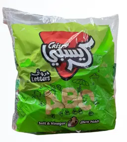 السعودية كرسبي ABC كيس ملح وخل 18 جم × 16