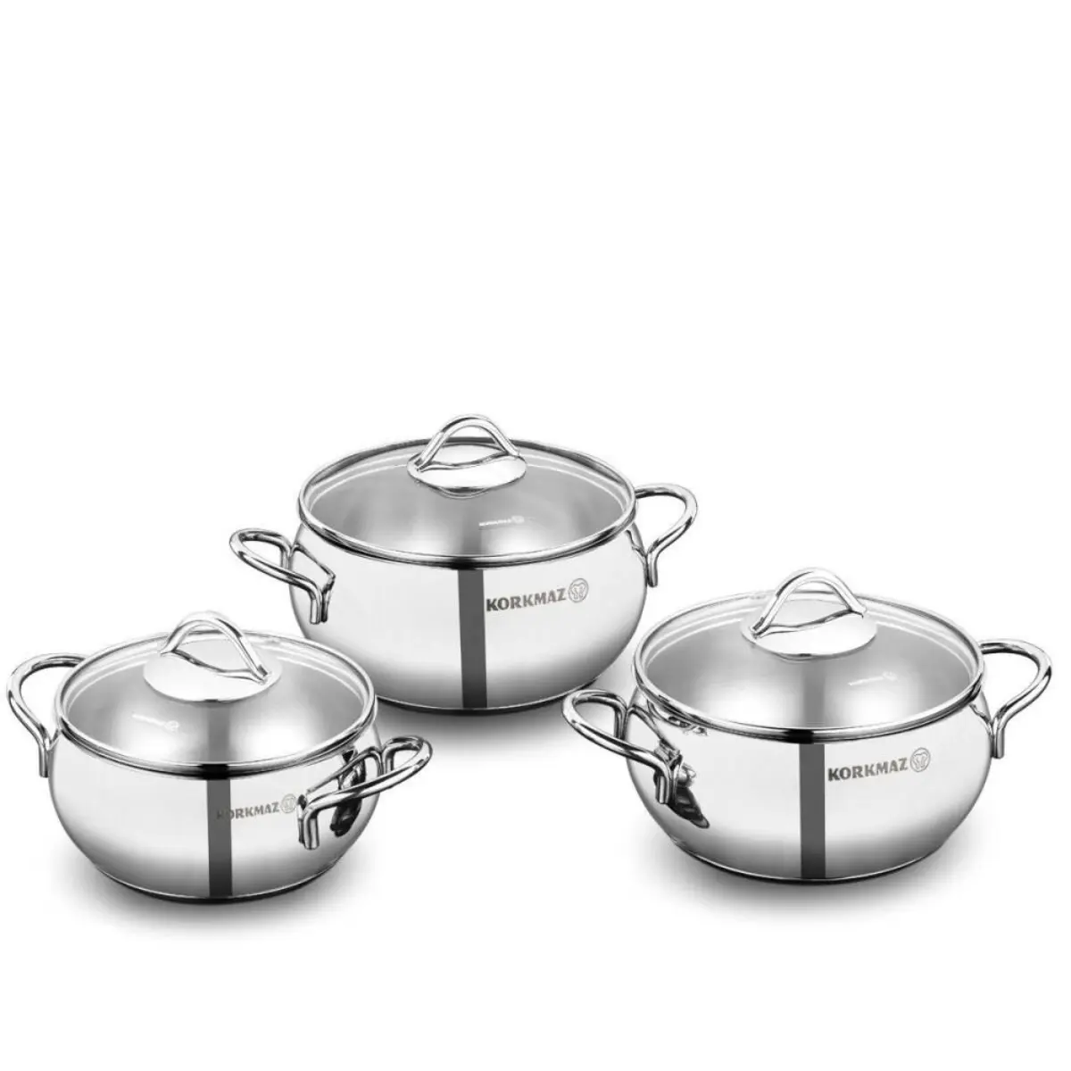 Korkmaz Stainless steal set 6 pcs - view 1