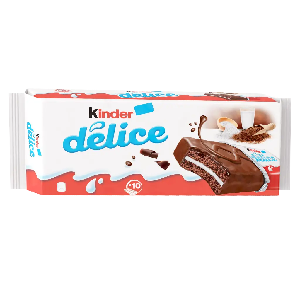 Kinder Delice  Cacao Cake 10'S 390 g - view 2