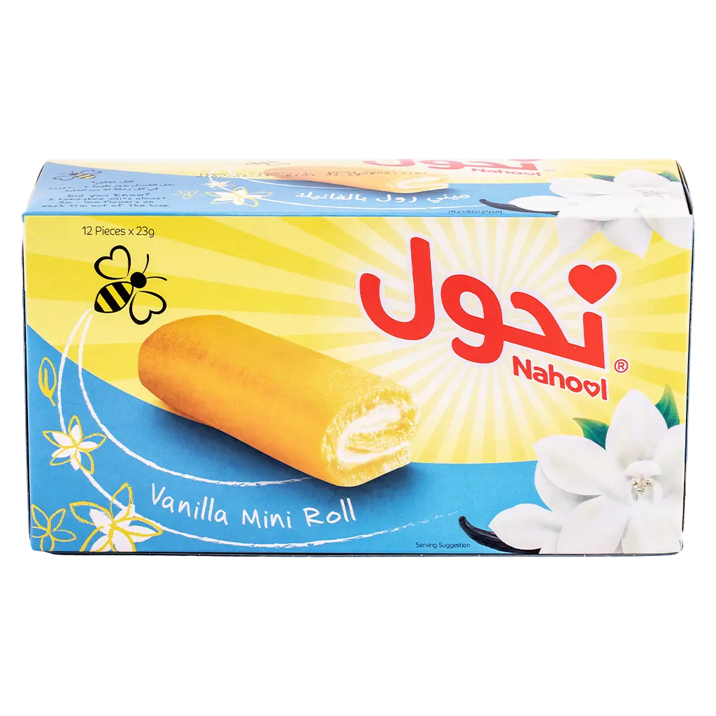 Nahool Mini Roll Vanilla 12 Pcs 23 gm - view 3