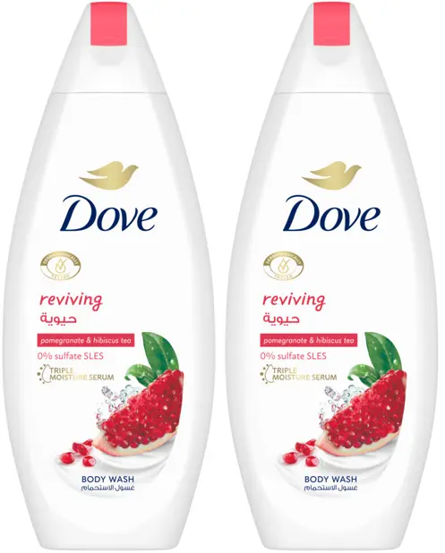 Dove Body Wash Revive 250MlX2 - view 1