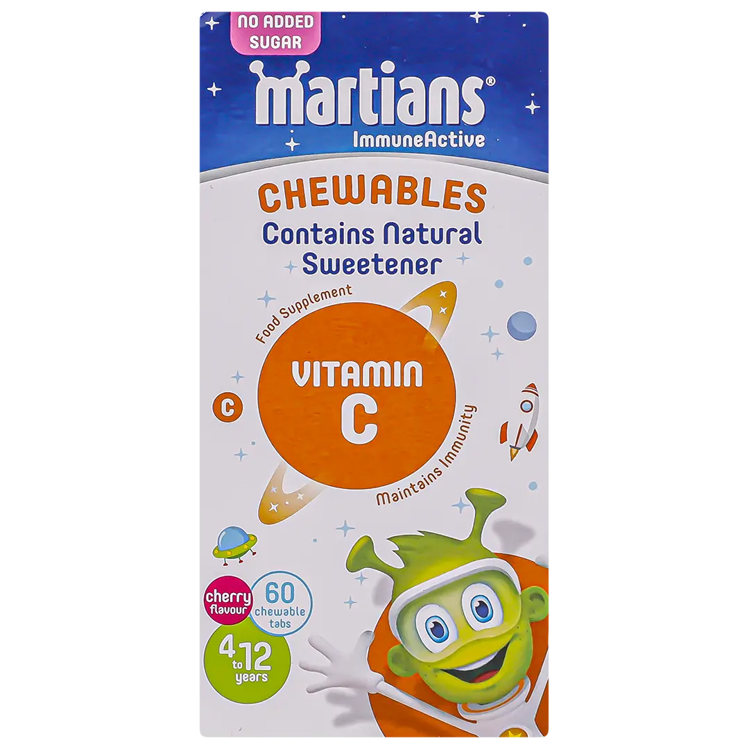 Martians Immune Active Vitamin C Chewable  160mg Cherry 60 pcs - view 3