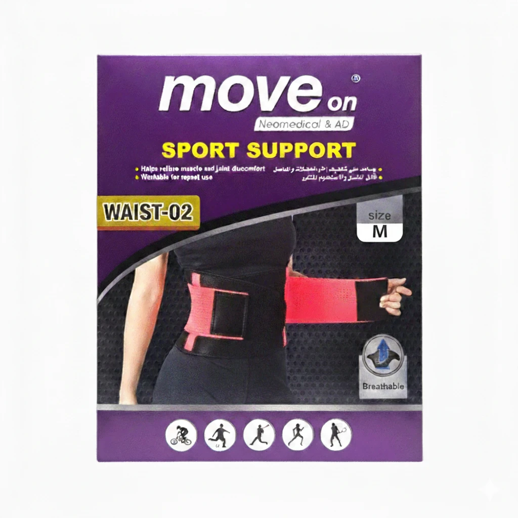 Move On Sport Support  Waist 02 Size M