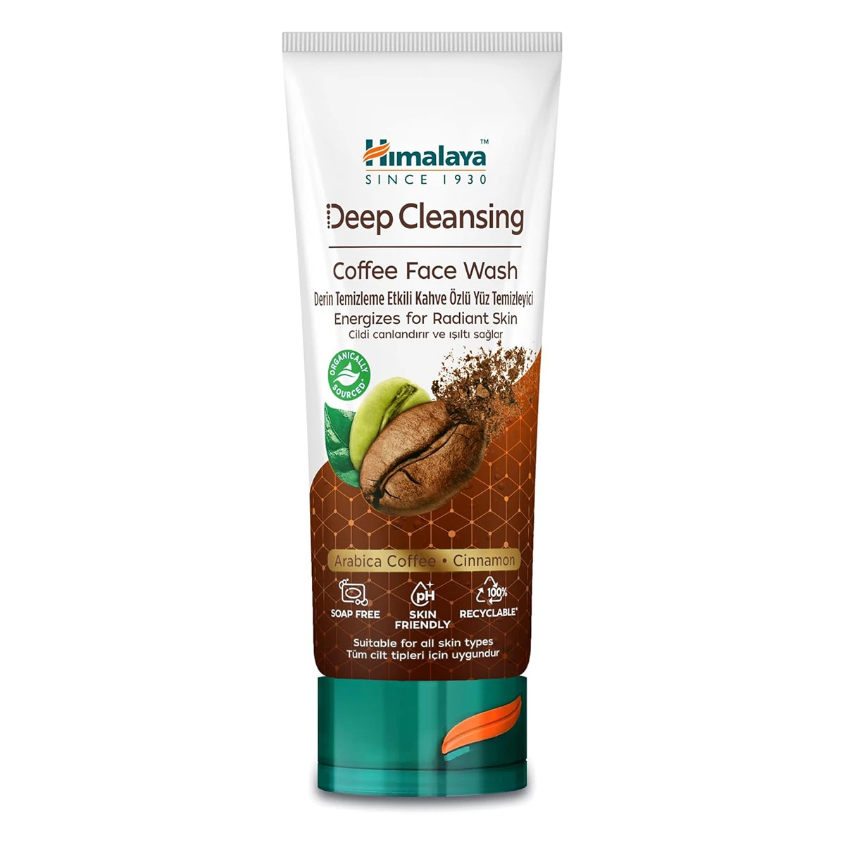 Himalaya Deep Cleansing Coffee Face Wash Rich In Polyphenols 100 ml