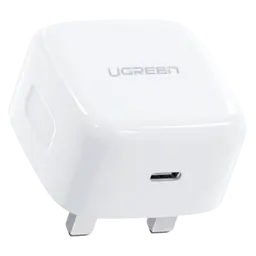 Ugreen Wall Charger Pd Port Fast Charger 20 W White