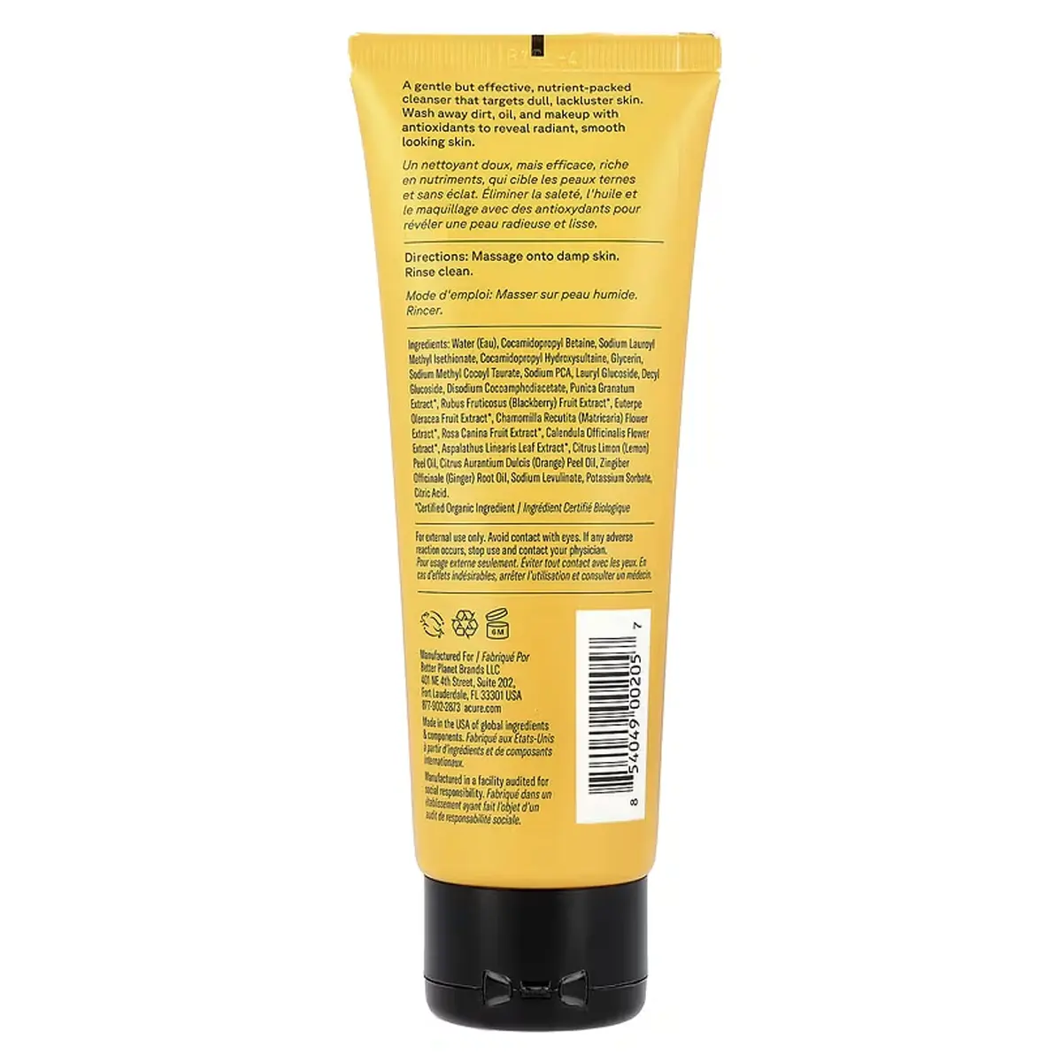 Acure Brightening Cleansing Gel 118 ml - view 4