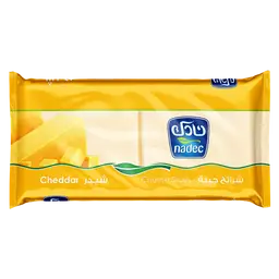 Nadec Cheddar Slices Cheese 20 slice 400gm